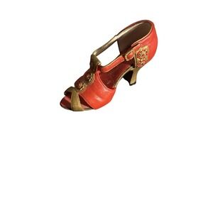 Vintage If The Shoe Fits Red High Heel Shoe Collectible Figurine Novelty Item